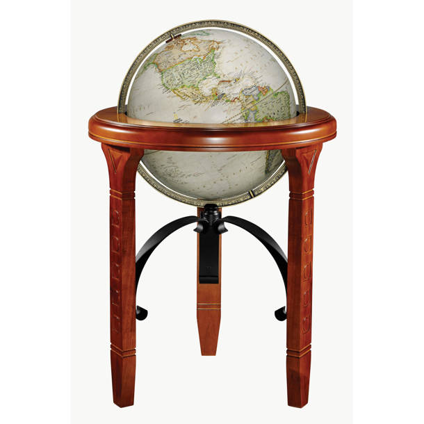 Darby Home Co Acrylic Plastic Floor Globe Wayfair   Floor Globe 